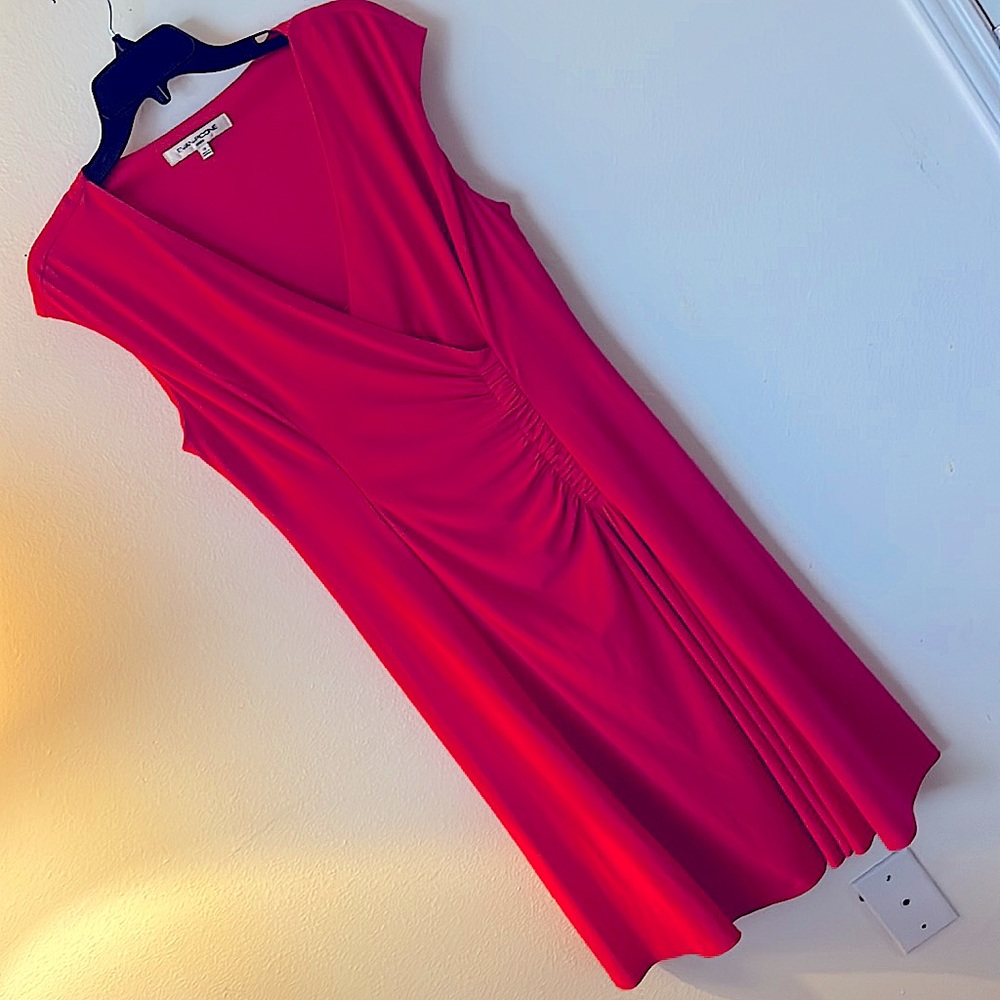 Women red dress size 12 GREAT CONDITION barely worn.